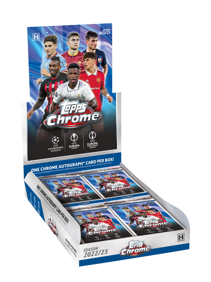Topps Chrome UEFA Club Competitions 2022/23 - Hobby Box
