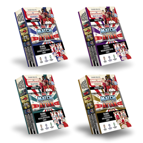 Topps Match Attax 2024/25 - Booster Tin Bundle (x4)