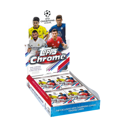 Topps Chrome UEFA Champions League 2020/21 - Hobby Box