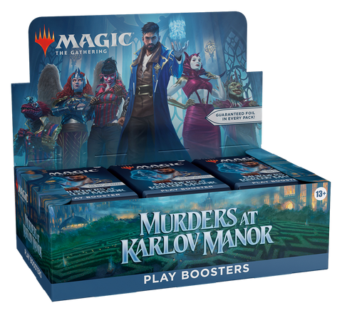 Magic The Gathering: Murders at Karlov Manor - Play Booster Display