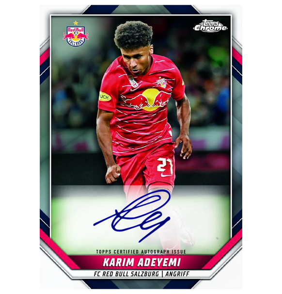Topps RB Salzburg Chrome Set 2022/23