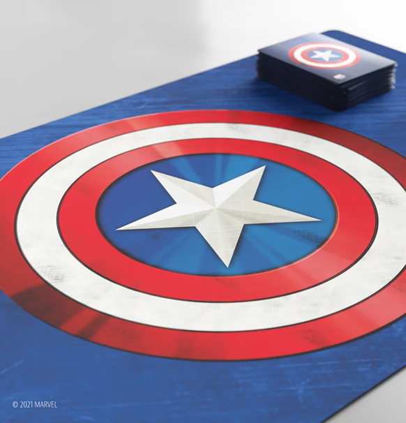Gamegenic: Marvel Champions Game Mat - Captain America