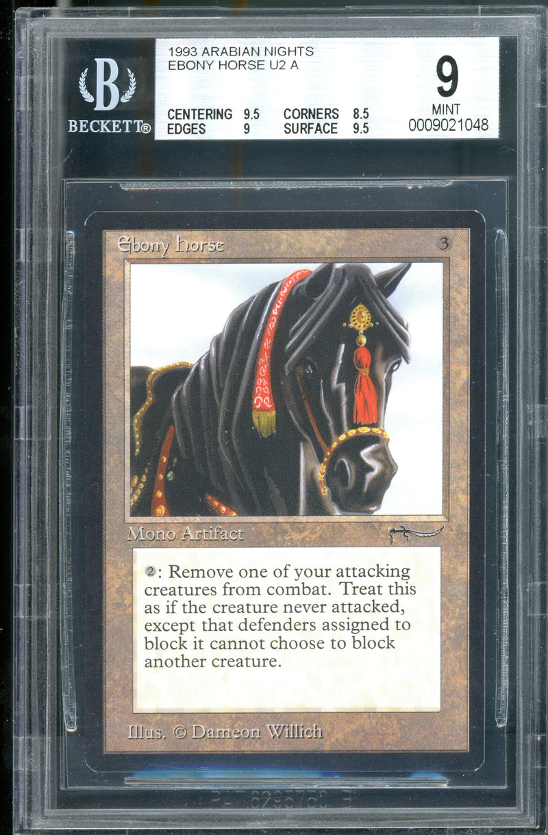 Ebony Horse BGS 9B++ [Arabian Nights]