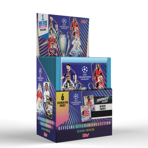 Topps Champions League Stickers 2024/25 - Display Box