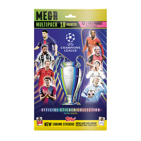 Topps Champions League Stickers 2024/25 - Mega Multi Pack