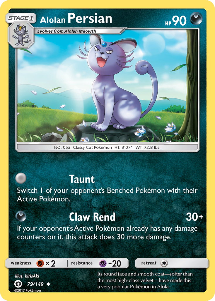 Alolan Persian (79/149) [Sun & Moon: Base Set]