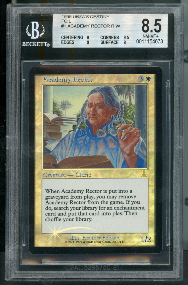 Academy Rector Foil BGS 8.5B [Urza's Destiny]