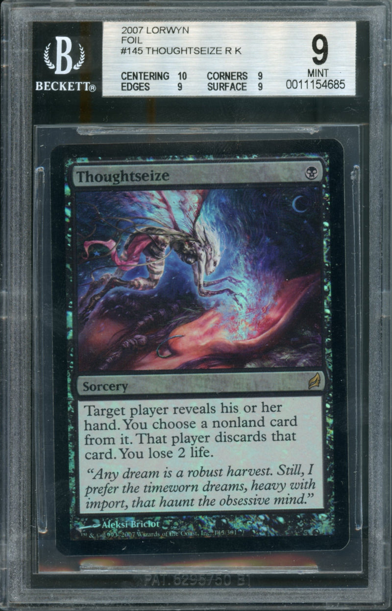 Thoughtseize BGS 9Q+ [Lorwyn]