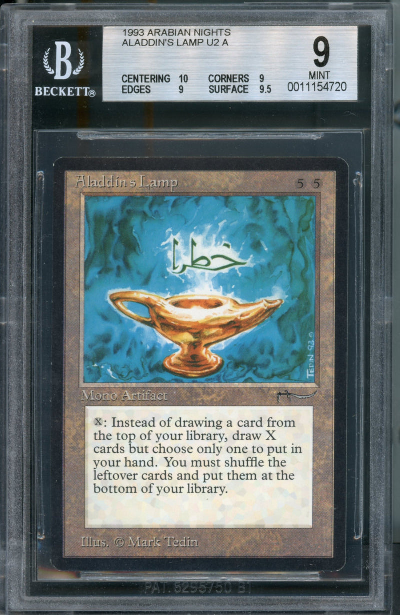 Aladdin's Lamp BGS 9Q++ [Arabian Nights]