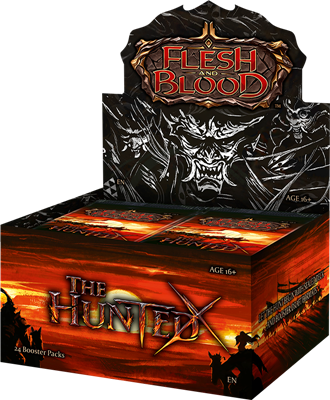 Flesh and Blood TCG: The Hunted - Booster Display