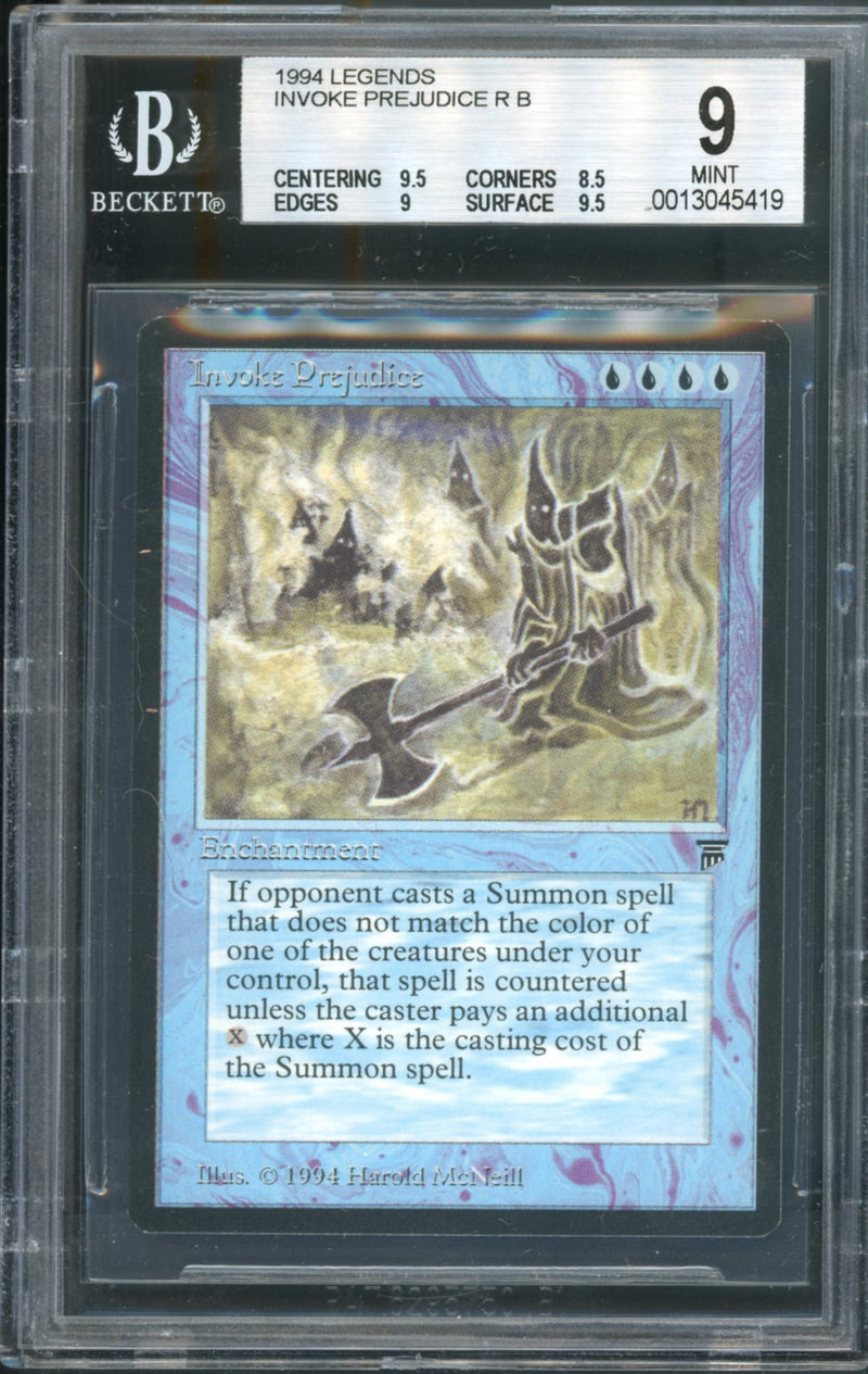 Invoke Prejudice BGS 9 [Legends]