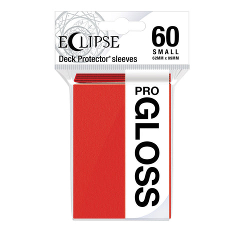 Ultra PRO Eclipse Gloss Small Sleeves - Apple Red (60)
