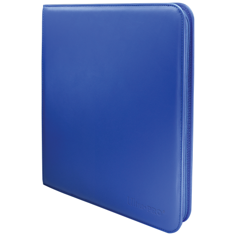 Ultra PRO Vivid 12-Pocket Zippered PRO-Binder - Blue