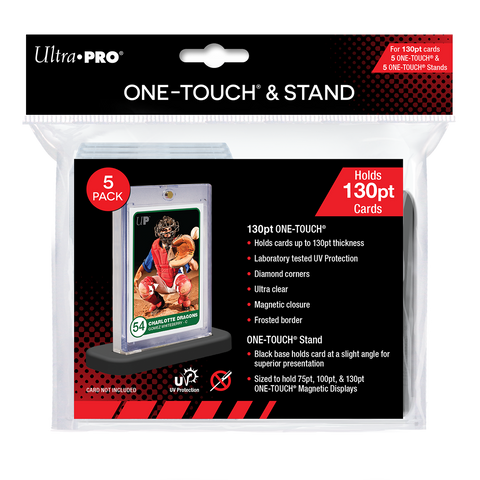 Ultra PRO 130PT UV ONE-TOUCH & Stands (5-pack)