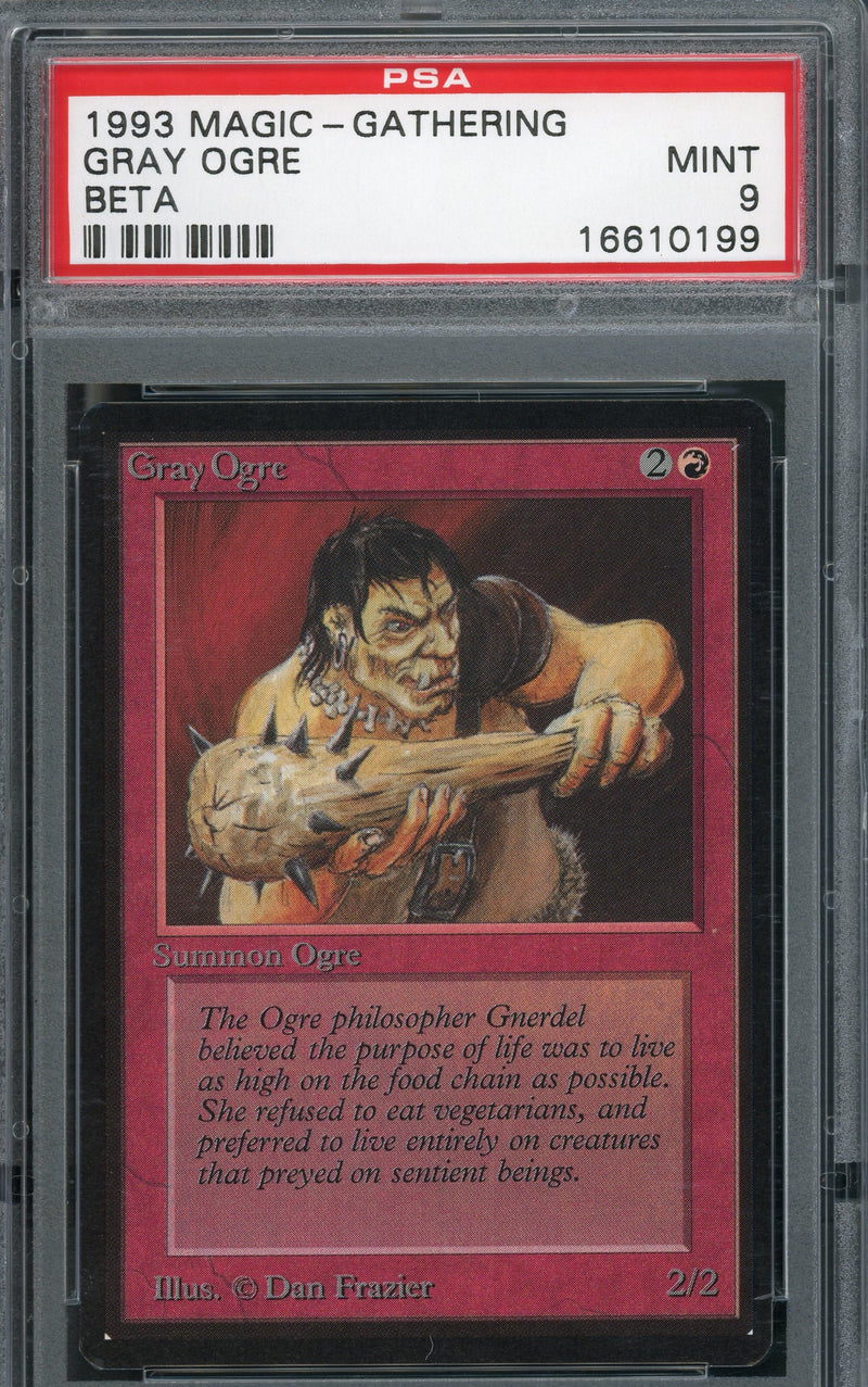 Gray Ogre PSA 9 [Limited Edition Beta]