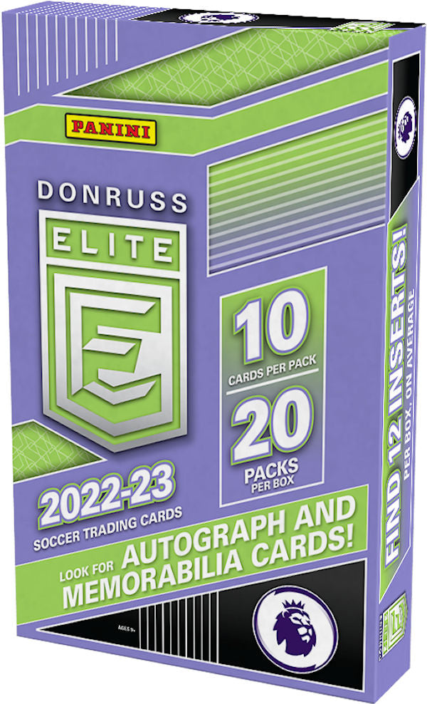 Panini Donruss Elite Premier League Soccer 2022/23 - Retail Box