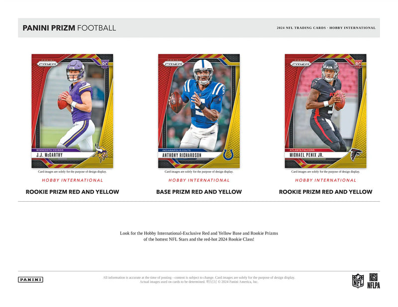 Panini Prizm NFL Football 2024 - International Hobby Box