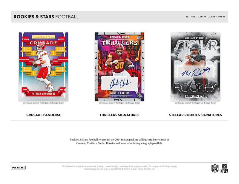 Panini Rookies & Stars NFL Football 2024 - Hobby Box