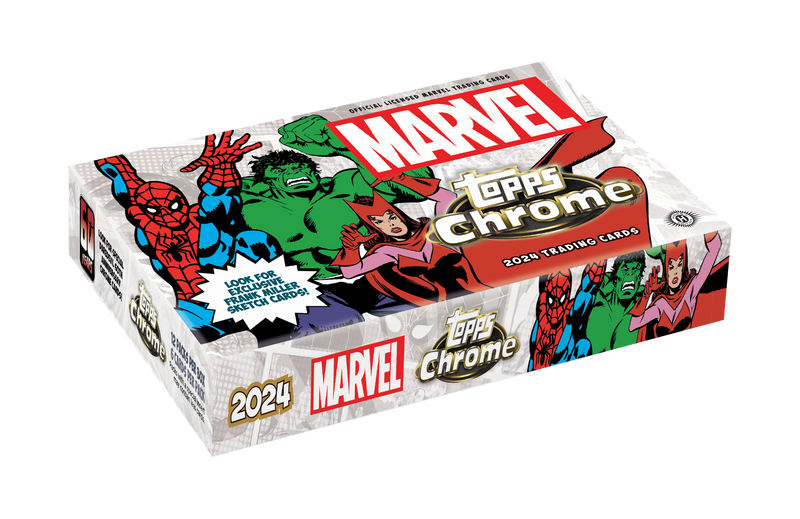 Topps Chrome Marvel 2024 - Hobby Box