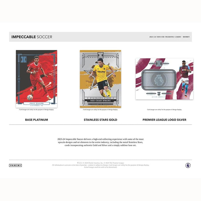 Panini impeccable Premier League Soccer 2023/24 - Hobby Box