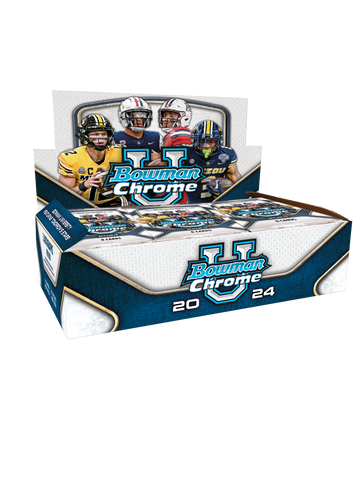 Topps Chrome Bowman University Football 2024 - Jumbo Box