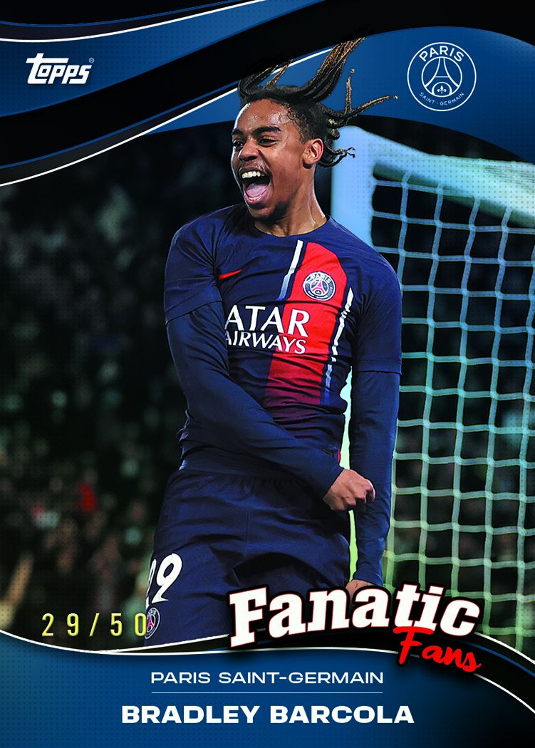 Topps Paris Saint-Germain Fan Set 2024/25