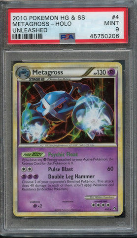 Metagross #4 PSA 9 [Unleashed]