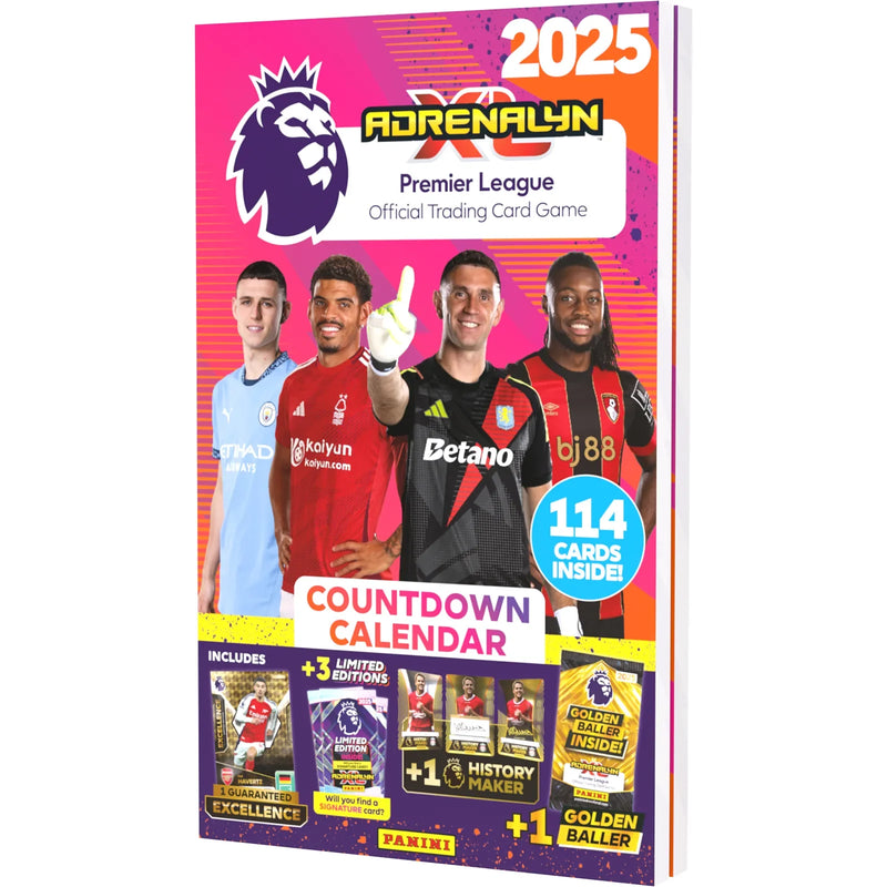 Fodboldkort Panini Adrenalyn XL Premier League 2025 - Advent Calender (Julekalender)