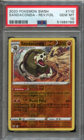 Sandaconda [Reverse Holo] #110 [Sword and Shield]