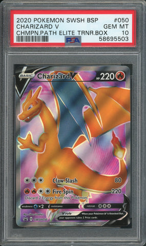 Charizard V #050 PSA 10 [Champions Path]