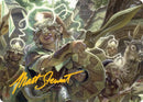 Thoughtweft Lieutenant Art Card (Gold-Stamped Signature) [Lorwyn Eclipsed Art Series]