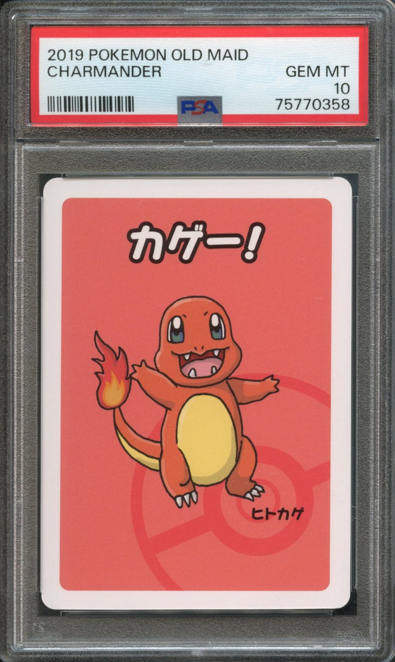 Charmander PSA 10 [Japanese Old Maid]