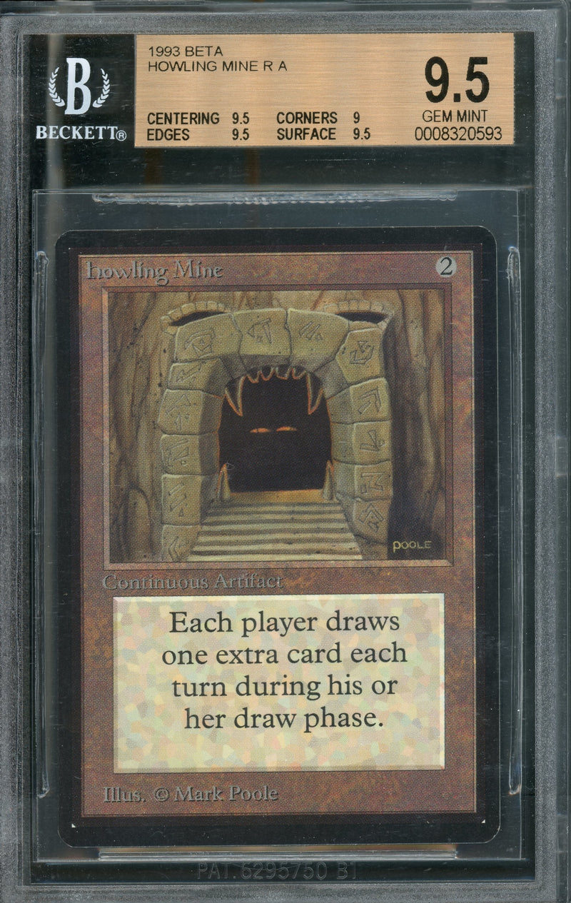 Howling Mine BGS 9.5B [Limited Edition Beta]