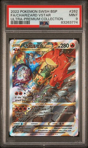 Charizard VSTAR #SWSH262 PSA 9 [Ultra Premium Collection]