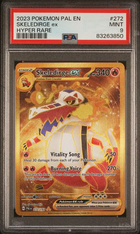 Skeledirge ex #272 PSA 8 [Paldea Evolved]
