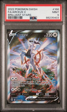 Arceus V #166 PSA 9 [Brilliant Stars]