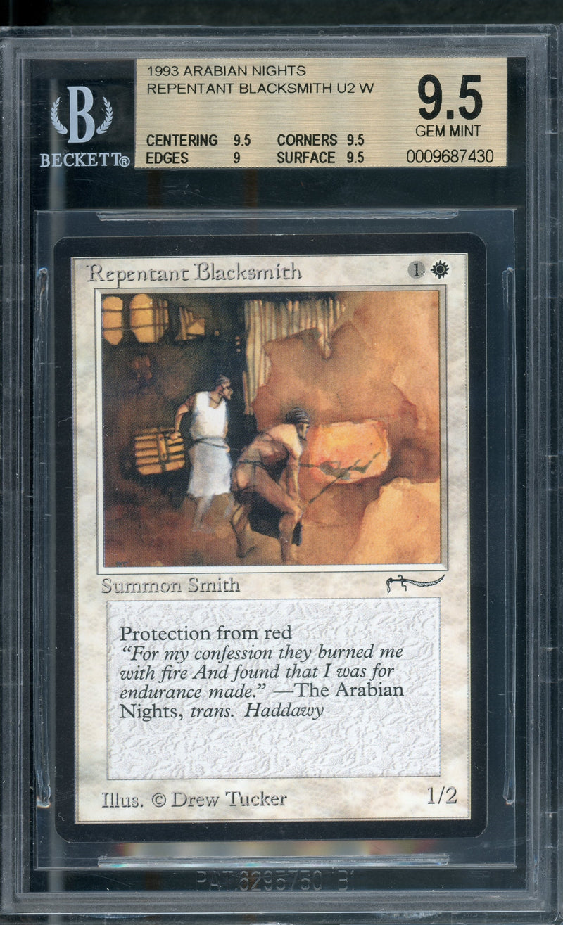 Repentant Blacksmith BGS 9.5B [Arabian Nights]