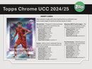 Topps Chrome UEFA Club Competitions 2024/25 - Hobby Box