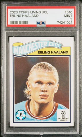 Erling Haaland #510 PSA 9 [2023 Topps Living Legend UCL]