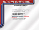 Topps Chrome Baseball 2025 - Value Box