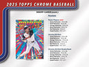 Topps Chrome Baseball 2025 - Value Box