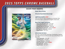Topps Chrome Baseball 2025 - Value Box