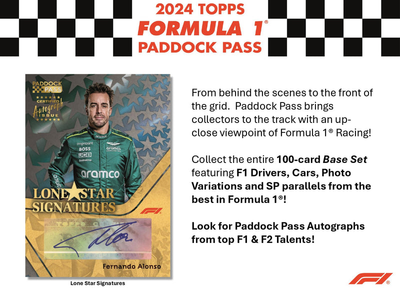 Topps Paddock Pass Formula 1 2024 - Value Box