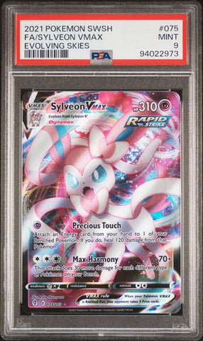 Sylveon VMAX #75 PSA 9 [Evolving Skies]