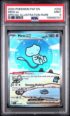 Mew Ex [Special Illustration Rare] #232 PSA 9 [Pokemon Paldean Fates 2024]