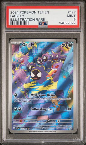 Gastly #177 PSA 9 [Temporal Forces]
