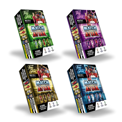 Topps Match Attax 2024/25 - Mega Tin Bundle (x4)
