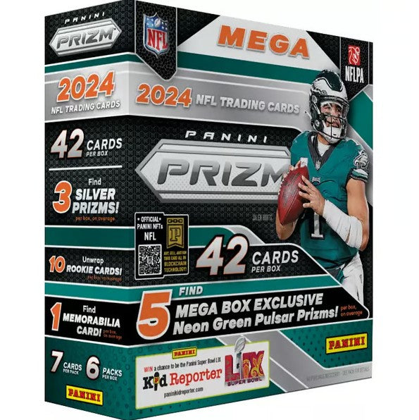 Panini Prizm NFL Football 2024 - Mega Box