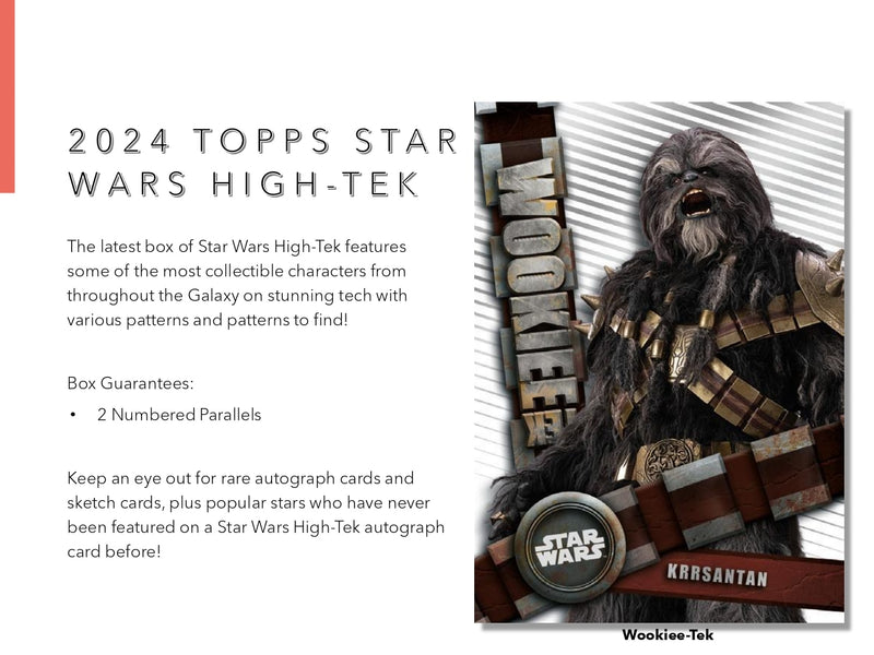 Topps Star Wars High-tek 2024 - Hobby Box