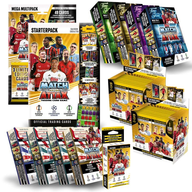 Topps Match Attax 2024/25 - Super Mega Bundle